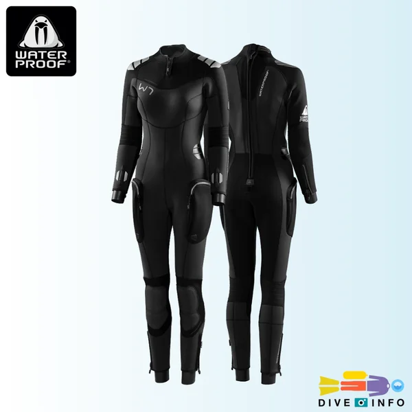 WATERPROOF - W7 Fullsuit 5mm. Neoflex Series Lady (Wetsuit) ชุดดำน้ำผู้หญิง image 1 WATERPROOF - W7 Fullsuit 5mm. Neoflex Series Lady (Wetsuit) ชุดดำน้ำผู้หญิง image 1