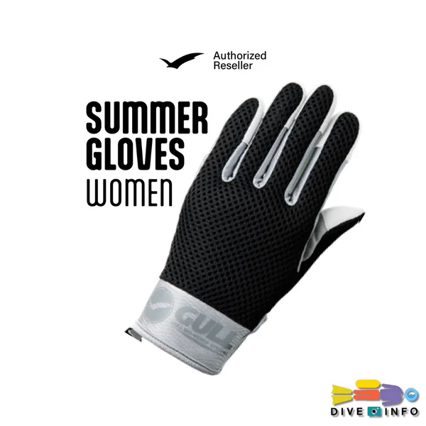GULL - (Gloves) Summer WOMEN'S SIZE GA-5579 ถุงมือดำน้ำ รุ่นซัมเมอร์ สำหรับ ผู้หญิง image 1 GULL - (Gloves) Summer WOMEN'S SIZE GA-5579 ถุงมือดำน้ำ รุ่นซัมเมอร์ สำหรับ ผู้หญิง image 1