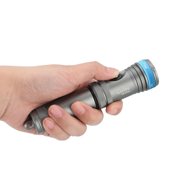 WEEFINE - WF100 Dive Torch SN 1500 V2 for diving supplies ไฟฉายดำน้ำ image 2