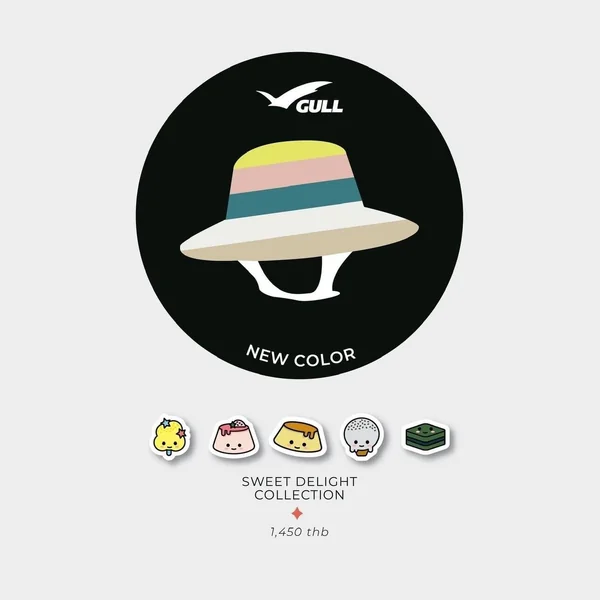 GULL - Diving Hat หมวกกันน้ำ น้ำหนักเบา ใส่กันแดดบนบกหรือใส่ดำน้ำก็ได้ image 1