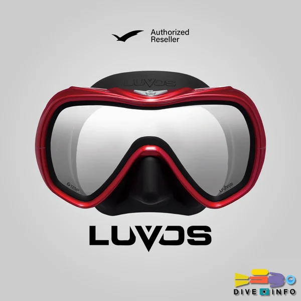 *NEW* GULL - Mask LUVOS Lens UV380 ARIR (Clear Lens) หน้ากากดำน้ำ image 1