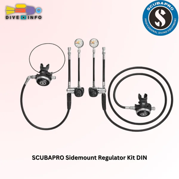 SCUBAPRO - Sidemount Regulator Kit DIN image 1 SCUBAPRO - Sidemount Regulator Kit DIN image 1