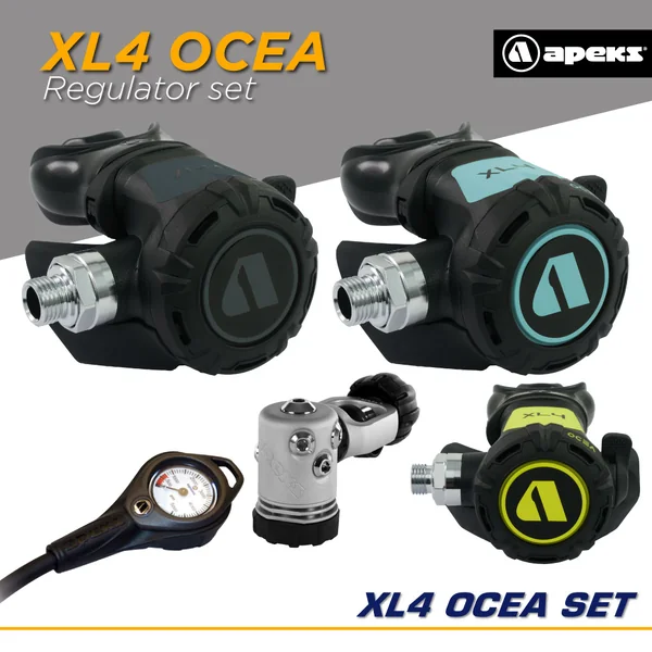 APEKS - XL4 OCEA Regulator + XL4 OCEA Octo (ยกชุด พร้อม Octo และ SPG) - Flex SPG image 1