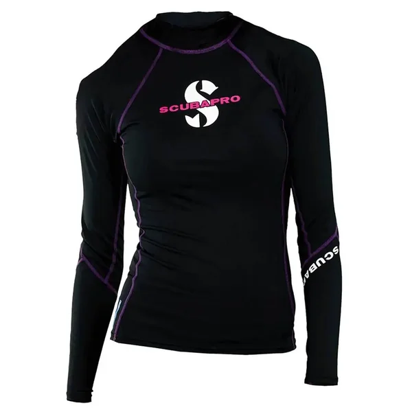 SCUBAPRO - Onyx T-Flex Rash Guard UPF 80 – Lady (เสื้อว่ายน้ำ แบบแขนยาว กันแดด) image 1 SCUBAPRO - Onyx T-Flex Rash Guard UPF 80 – Lady (เสื้อว่ายน้ำ แบบแขนยาว กันแดด) image 1