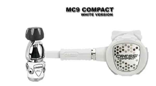 CRESSI - MC9 /XS Compact White (ยกชุด พร้อม Octo และ SPG) image 1