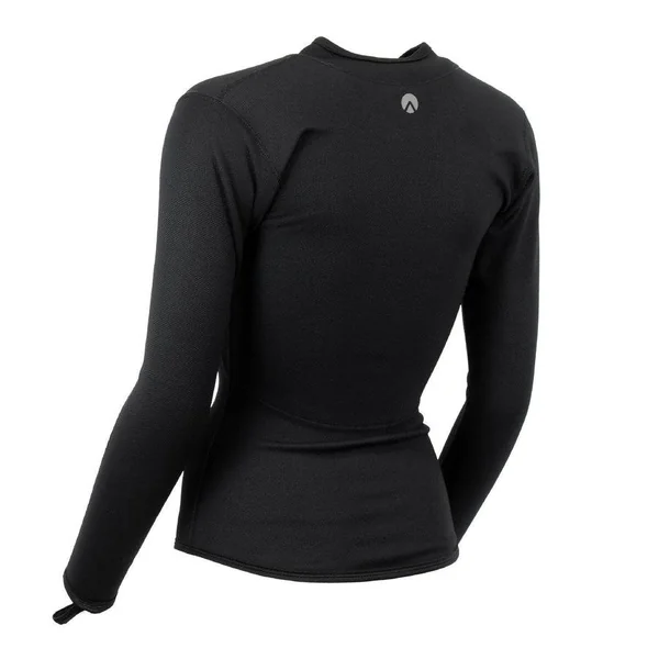 SHARKSKIN - TITANIUM Chillproof Long Sleeve Full Zip Black Women image 2 SHARKSKIN - TITANIUM Chillproof Long Sleeve Full Zip Black Women image 2