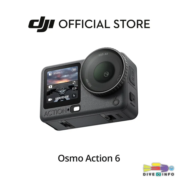 *NEW* DJI - OSMO ACTION 6 กล้องแอคชั่น image 1 *NEW* DJI - OSMO ACTION 6 กล้องแอคชั่น image 1