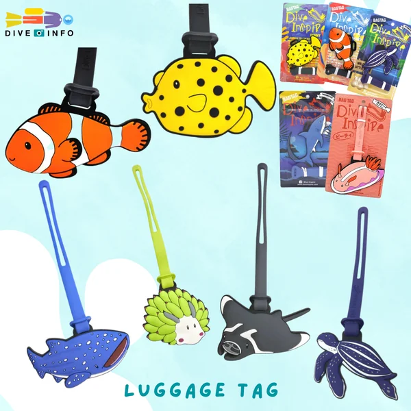 DIVE INSPIRE - Luggage Tag, Bag Tag, Key-Ring, NUDI Blind Box รวมของน่ารัก ของที่ระลึก image 1 DIVE INSPIRE - Luggage Tag, Bag Tag, Key-Ring, NUDI Blind Box รวมของน่ารัก ของที่ระลึก image 1