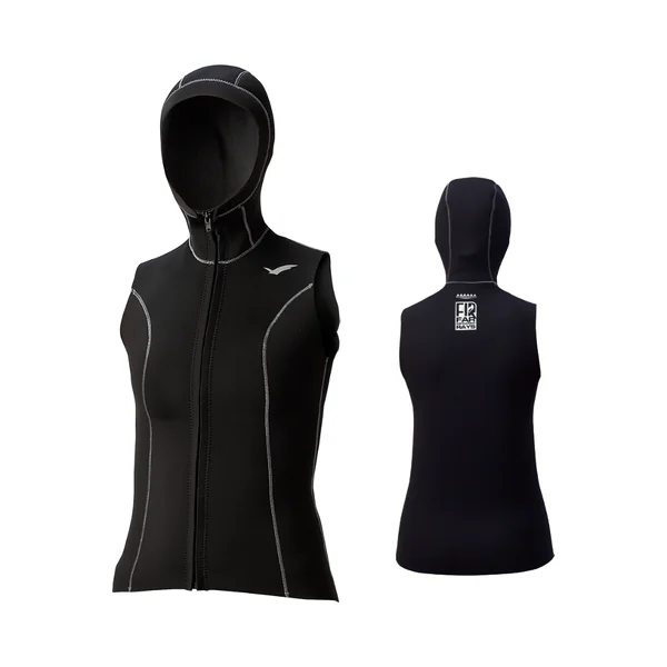 GULL - 2MM x 3MM FIR HOOD VEST Men's เสื้อฮู้ดดำน้ำ image 3 GULL - 2MM x 3MM FIR HOOD VEST Men's เสื้อฮู้ดดำน้ำ image 3