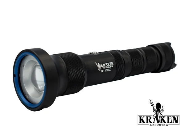 KRAKEN SPORT - DIVE LIGHTS NR-1500z ไฟฉายดำน้ำ image 1 KRAKEN SPORT - DIVE LIGHTS NR-1500z ไฟฉายดำน้ำ image 1