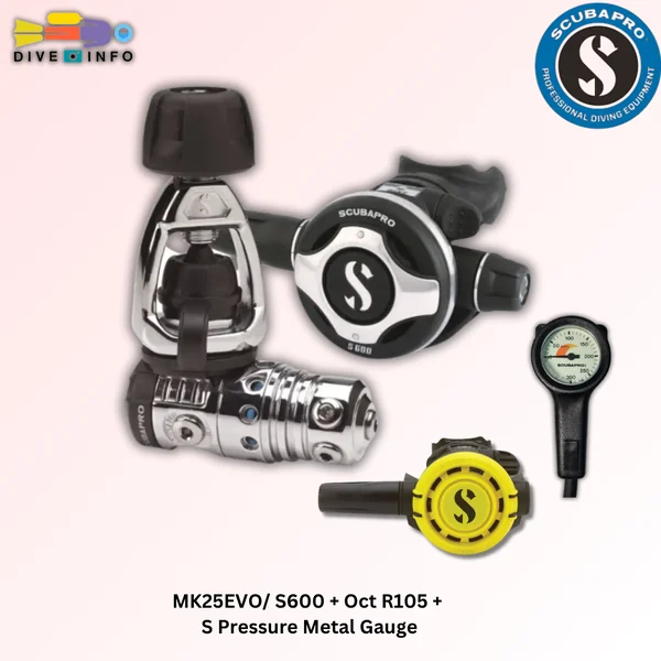 SCUBAPRO - MK25 Evo/S600 (Regulator Set) image 2 SCUBAPRO - MK25 Evo/S600 (Regulator Set) image 2