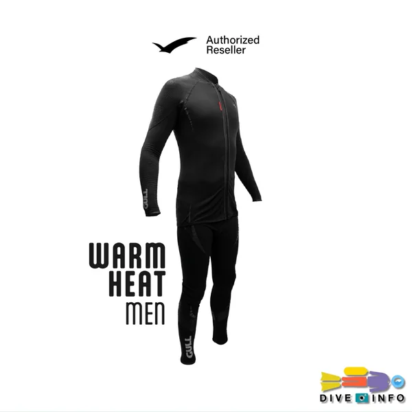 GULL - Warm Heat Men Zip Up & Pants 1mm. image 1 GULL - Warm Heat Men Zip Up & Pants 1mm. image 1