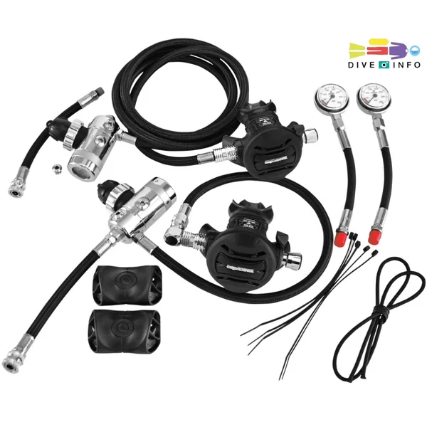 APEKS - Sidemount Regulator Set XTX50 image 1 APEKS - Sidemount Regulator Set XTX50 image 1