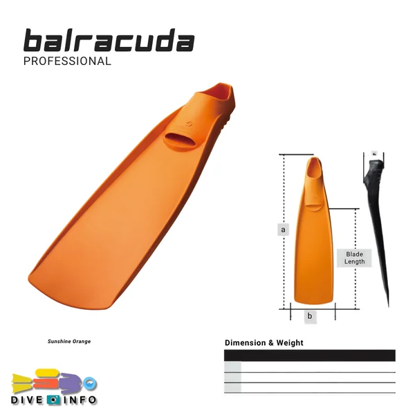 GULL - Fin BARRACUDA Fin (Professional) with Fin Bag ฟินดำน้ำ ตีนกบแบบใบยาว พร้อมกระเป๋าใส่ฟิน image 2 GULL - Fin BARRACUDA Fin (Professional) with Fin Bag ฟินดำน้ำ ตีนกบแบบใบยาว พร้อมกระเป๋าใส่ฟิน image 2