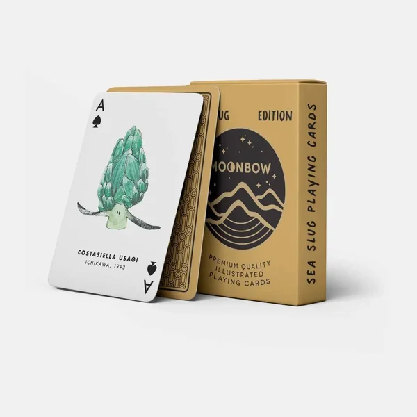 MOONBOW - Sea Slug Playing Cards (การ์ด ทากทะเล กันน้ำ) image 1 MOONBOW - Sea Slug Playing Cards (การ์ด ทากทะเล กันน้ำ) image 1