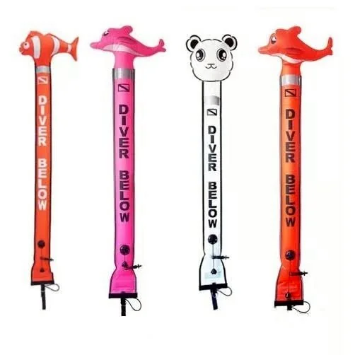 BFG - SMB Animal Buoy Surface Marker Buoy w. valve 150 x 15 cm อุปกรณ์ดำน้ำ อุปกรณ์ส่งสัญญาณที่ผิวน้ำ ทุ่นลอยน้ำ image 1 BFG - SMB Animal Buoy Surface Marker Buoy w. valve 150 x 15 cm อุปกรณ์ดำน้ำ อุปกรณ์ส่งสัญญาณที่ผิวน้ำ ทุ่นลอยน้ำ image 1