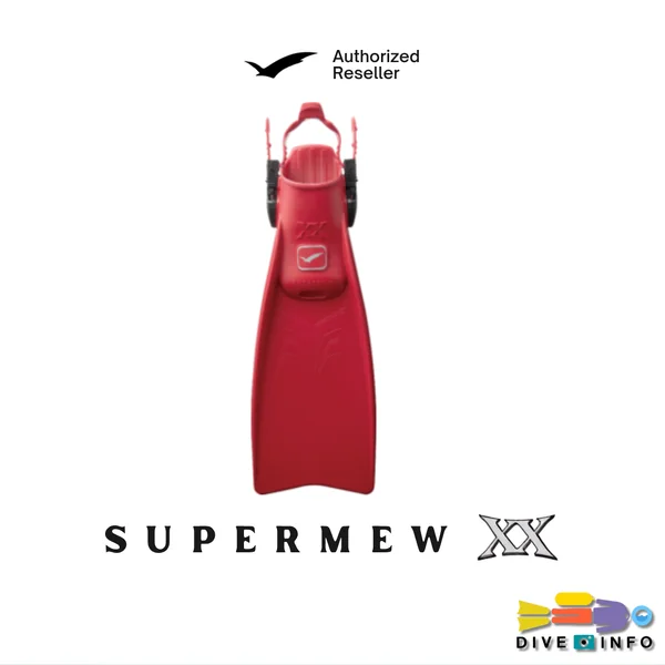 GULL - Fin Super Mew XX , Fins Open Heel (ฟิน, ตีนกบ, ฟินดำน้ำ) image 1 GULL - Fin Super Mew XX , Fins Open Heel (ฟิน, ตีนกบ, ฟินดำน้ำ) image 1