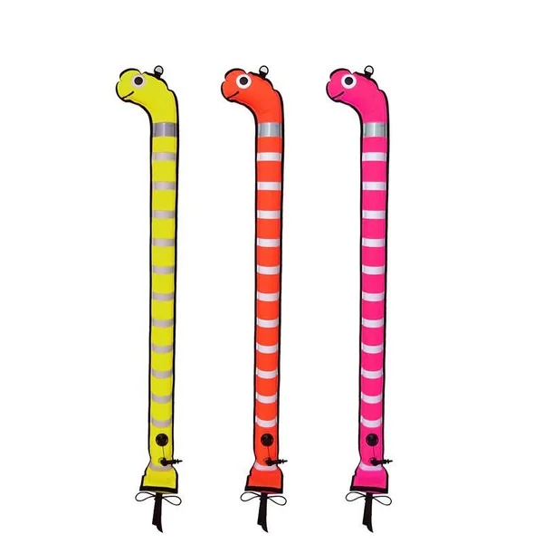 BFG - Garden Eel Dive Surface Marker Buoy for Diver Underwater Scuba Snorkeling 180 x 15cm ทุ่นลอยน้ำ บอกตำแหน่งนักด้ำ image 1 BFG - Garden Eel Dive Surface Marker Buoy for Diver Underwater Scuba Snorkeling 180 x 15cm ทุ่นลอยน้ำ บอกตำแหน่งนักด้ำ image 1