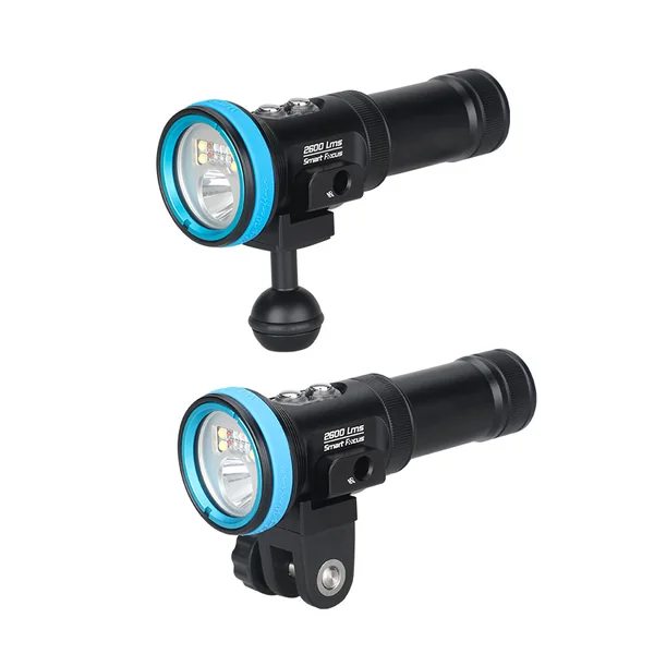 WEEFINE - WF103 Smart Focus 2600 Multifunctional Diving Video Light image 2 WEEFINE - WF103 Smart Focus 2600 Multifunctional Diving Video Light image 2