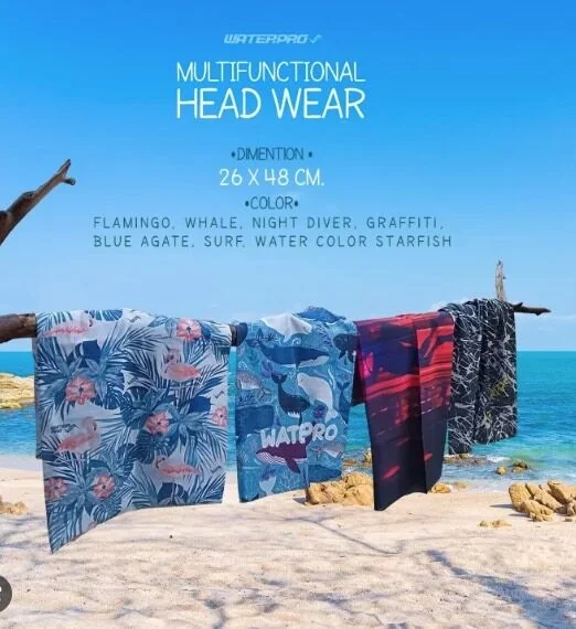 WATERPRO - Multifunctional Head Wear ผ้าบัฟ image 1