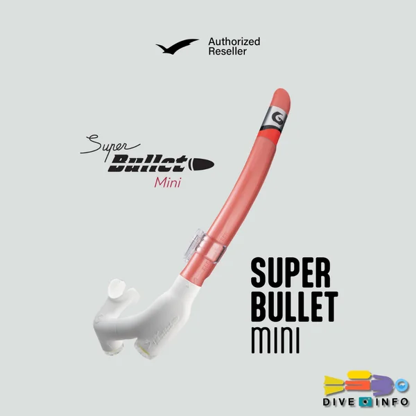 GULL - Snorkel Super Bullet Mini (สน็อคเกิ้ล สำหรับเด็ก, ผู้หญิง) image 1 GULL - Snorkel Super Bullet Mini (สน็อคเกิ้ล สำหรับเด็ก, ผู้หญิง) image 1