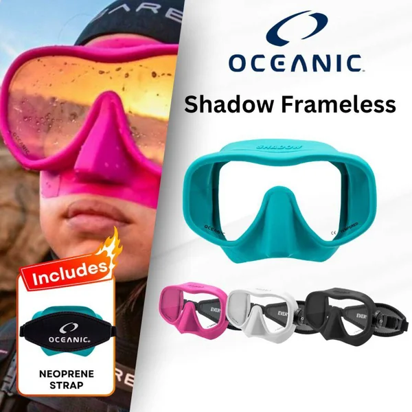Oceanic - Shadow Frameless Mask (หน้ากากสำหรับดำน้ำ) image 1 Oceanic - Shadow Frameless Mask (หน้ากากสำหรับดำน้ำ) image 1