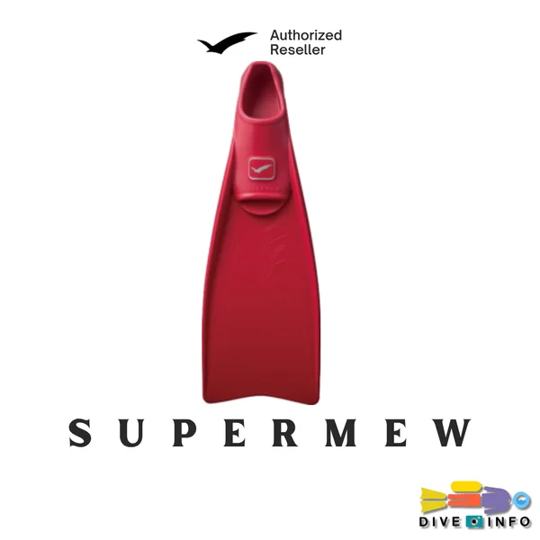 GULL - Fin SUPER MEW Full Foot Fin (ตีนกบ อุปกรณ์ดำน้ำ) image 1 GULL - Fin SUPER MEW Full Foot Fin (ตีนกบ อุปกรณ์ดำน้ำ) image 1