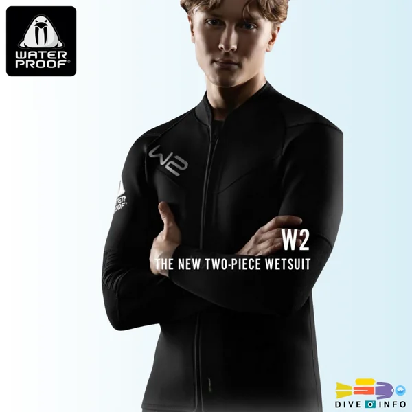 WATERPROOF - W2 Two piece 2.5mm Jacket & Leggings Men (ชุดดำน้ำสำหรับผู้ชาย แบบ 2 ชิ้น) image 1 WATERPROOF - W2 Two piece 2.5mm Jacket & Leggings Men (ชุดดำน้ำสำหรับผู้ชาย แบบ 2 ชิ้น) image 1