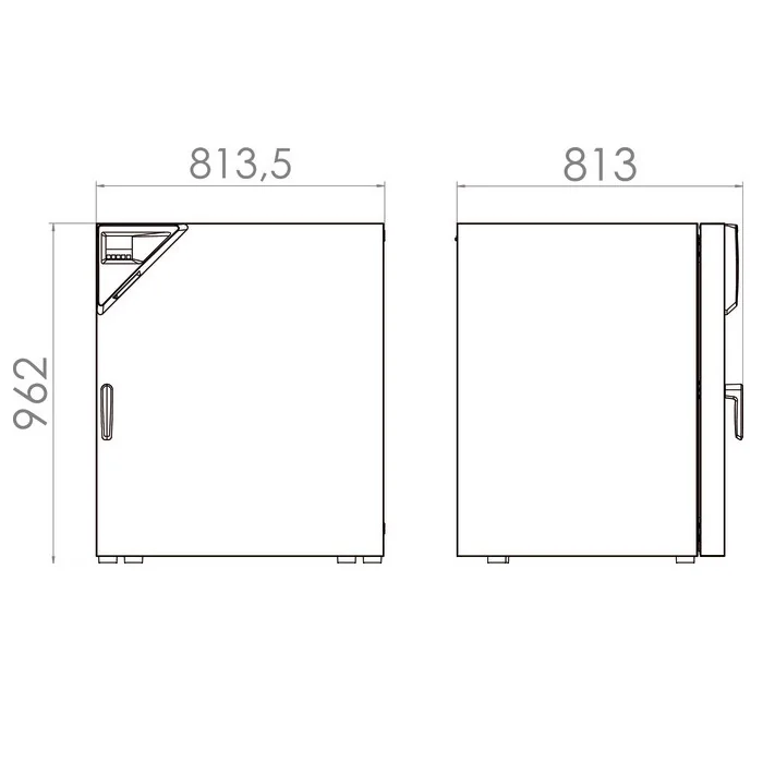 ตู้บ่มเพาะเชื้อ แบบไม่มีพัดลม Incubators with natural convection,Model BD 260,ความจุ 253 ลิตร, ยี่ห้อ Binder / Germany 9010-0329